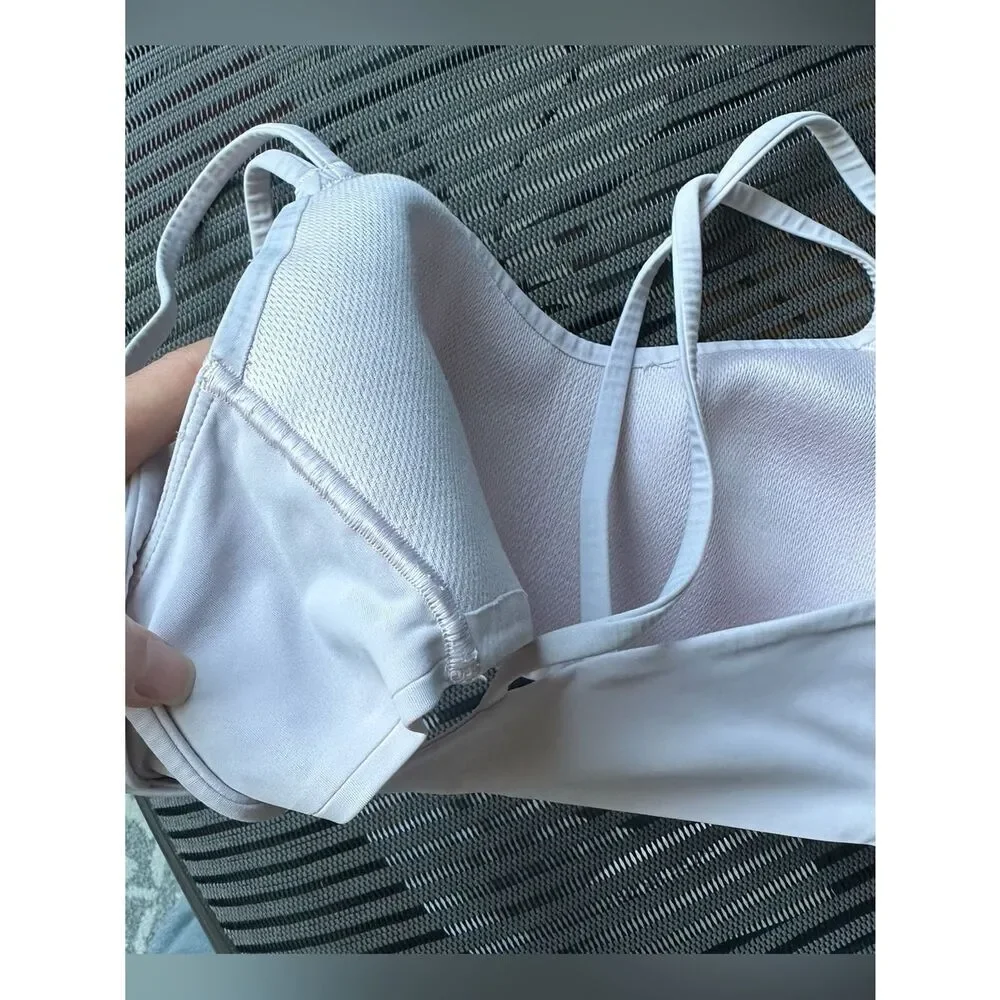 Size 6 - Bundle 2 lululemon athletica Double-Strap Sports Bras Black and Blush